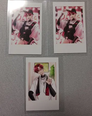 HELIX 폴라로이드풍 트레이딩 카드 하헤