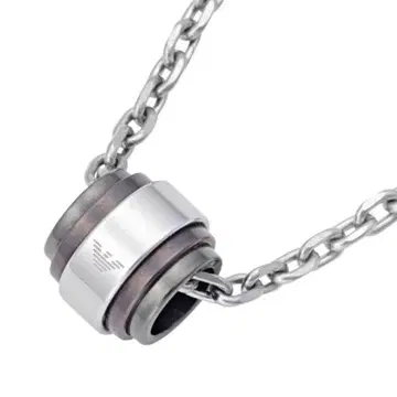 엠포리오 아르마니 목걸이 실버