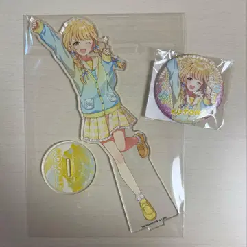 학마스 후지타 코토네 아크릴 스탠드 캔뱃지