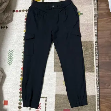 PT TORINO 스트레치 카고 조거 팬츠 (블랙) 44