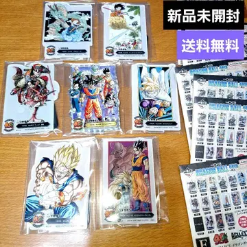 [ 새상품 ] 제일복권 드래곤볼 F상 ACLLECT 7종 세트