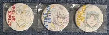 진격의 거인 엘렌&미카사&알민 캔뱃지 세트