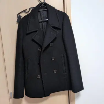 LITHIUM HOMME 블랙 피 코트