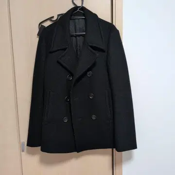 LITHIUM HOMME 블랙 피 코트