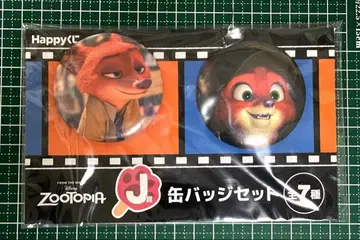 주토피아 happy 복권 J상 캔뱃지 닉