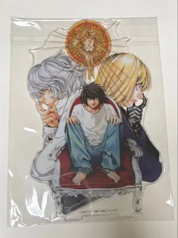 데스노트 럭키 캔뱃지 아타리 아크릴 스탠드 L 니아 멜로