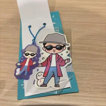 EXILE ATSUSHI 러버 키링 & 스티커