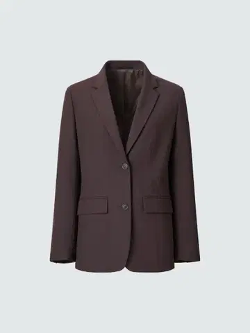 UNIQLO 브라운 테일러드 자켓 S 사이즈