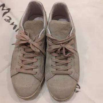 PUMA MATCH 스웨이드 스니커즈 베이지 26.0cm