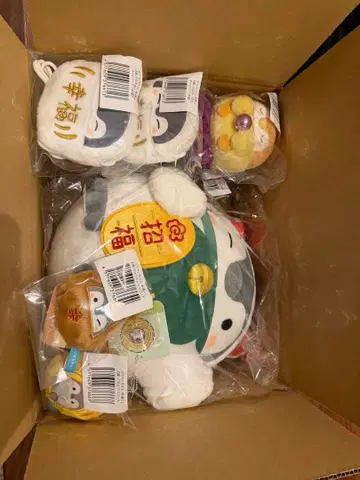 코우펜짱 행운 복권 BCDE상 세트