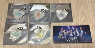 Argonavis 알코나비스 피크형 참 5개 세트 스티커 포함