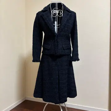 프레이 아이디 트위드 라메 셋업