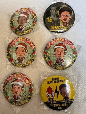 클레인 썬더스 캔뱃지 6개 세트