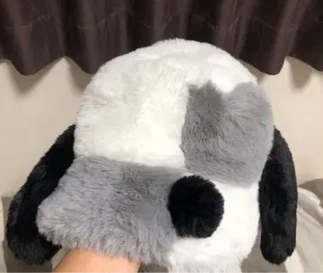 스누피 유니버셜 USJ 귀 달린 복슬복슬 햇 모자 버킷햇