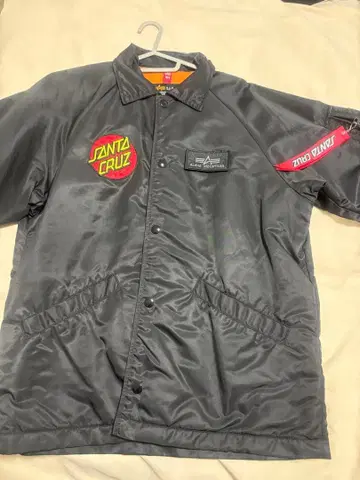 SANTA CRUZ ALPHA 콜라보 MA-1 자켓