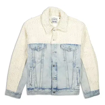Levi's 니트 디자인 데님 자켓 S