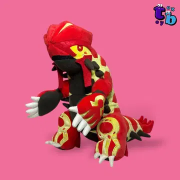 포켓몬 센터 오리지널 [ 원시 그란돈 ] 봉제 인형 No.B835