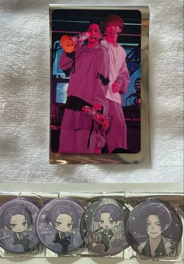 우라시마사카타센 여름 투어 포토 카드 시마 센라 시마사카 캔뱃지