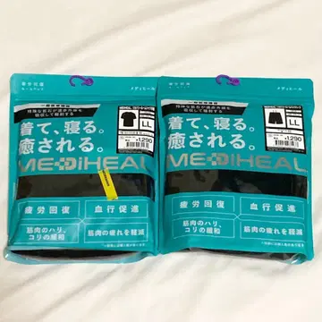 워크맨 메디힐 리커버리 의류 반팔 하프 팬츠 LL 블랙