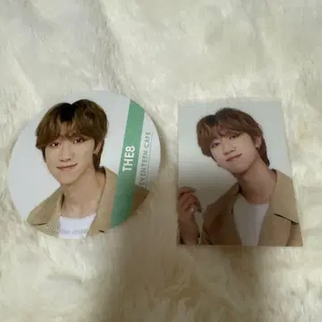 SEVENTEEN 카페 민하오 트레이딩 카드 코스터 세트