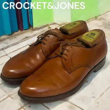 새상품급 크로켓앤존스 런던 플레인토 라이트 브라운 27