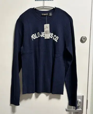 새상품 랄프 로렌 니트 티셔츠 네이비색 XL