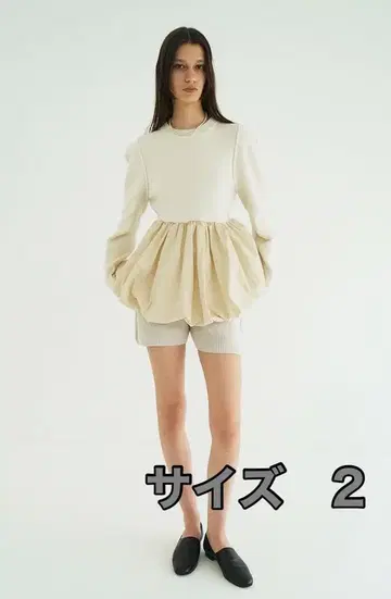 CLANE DOCKING POWERSHOULDER KNIT TOPS 2