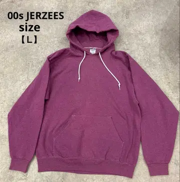 00s JERZEES 풀오버 후디 무지 size [ L ]