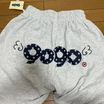 9090 logo dot sweat pants M