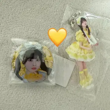 iLiFE! 후쿠마루 우사 아크릴 키링 캔 배지 세트