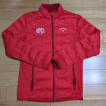 캘러웨이 다운 자켓 레드 L 사이즈