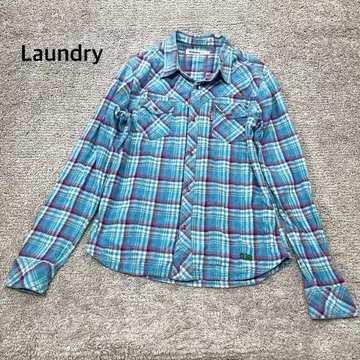 [ Laundry ] 랜드리 플란넬 셔츠 체크