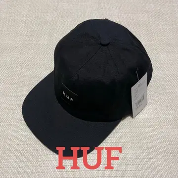 [새상품] HUF 하프 박스 로고 캡 box logo cap 블랙