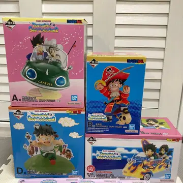 제일복권 드래곤볼 라스트 원상, A상, B상, D상 세트