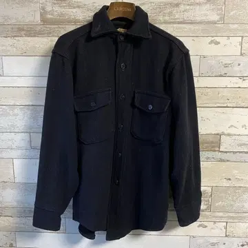 60s 레어 MELTON C.P.O NAVY SHIRT