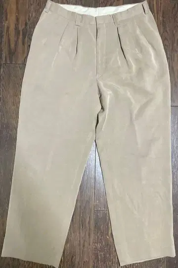 준 아시다 와이드 슬랙스 태 슬랙스