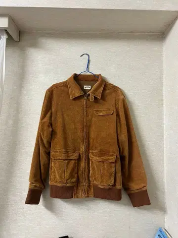 브라운 코듀로이 자켓