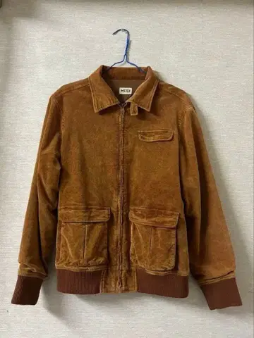 브라운 코듀로이 자켓