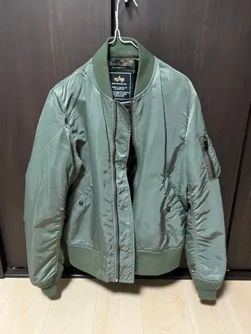 ALPHA INDUSTRIES MA-1 자켓 M 올리브 그린