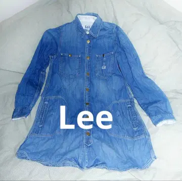 리 데님 자켓 원피스