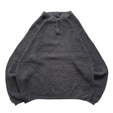 90s BILL BLASS 헨리넥 코튼 니트 USA 구제 의류