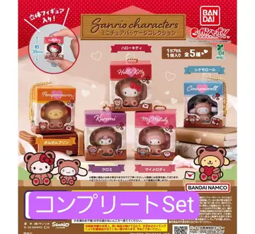 산리오 미니어처 패키지 컬렉션 전 5종 Set