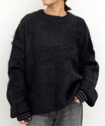미사용 새상품 [ TOTEME ] BOXY ALPACA KNIT
