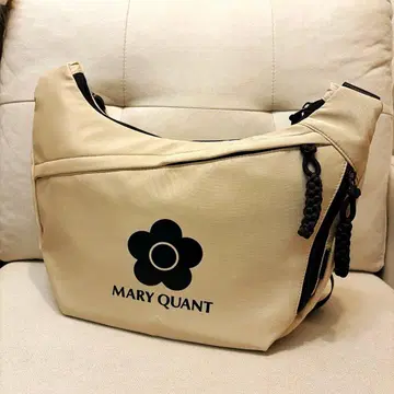 마리콴트 숄더백 베이지