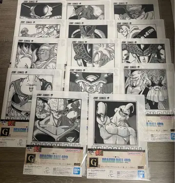 제일복권 드래곤볼 40th G상 코믹스 클리어 파일 세트 14종