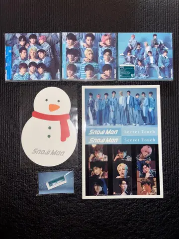 Snow Man Secret Touch CD+DVD 세트 특전 포함