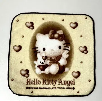 레어 헬로키티 프티 타월 엔젤 키티