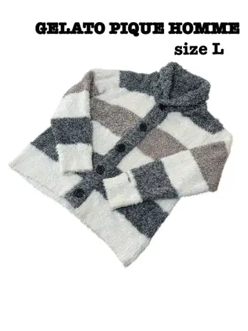 GELATO PIQUE 젤라또피케옴 가운 가디건 남성용 L