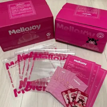 멜로조이 mellojoy 공식 종이상자 비리비리 포함