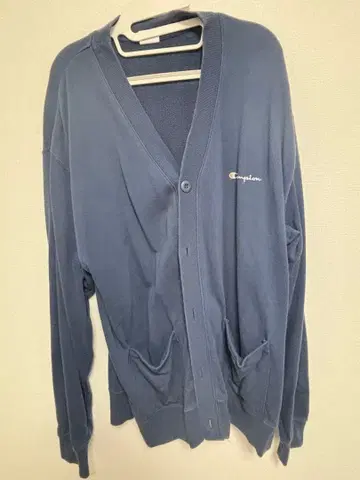 Champion 네이비 가디건